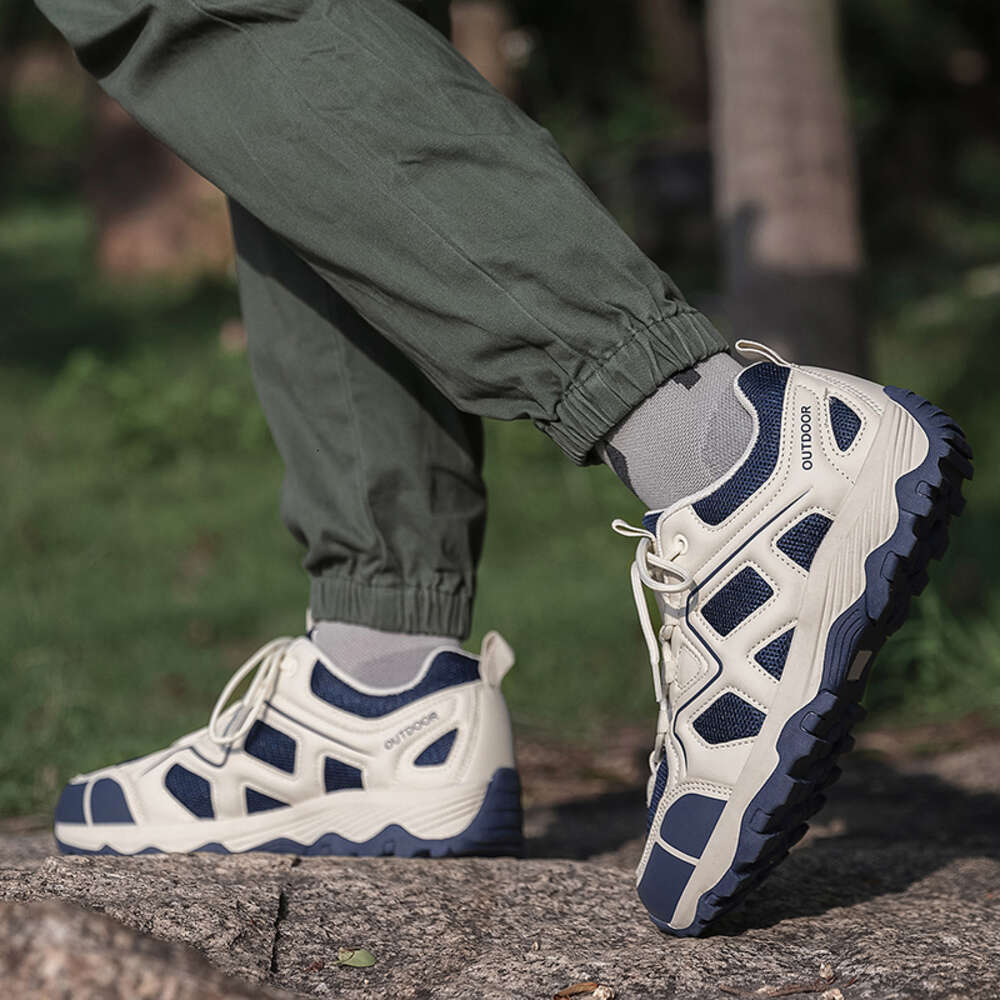 2023 High quality breathable outdoor midi boot height Waterproof hiking shoes for Unisex