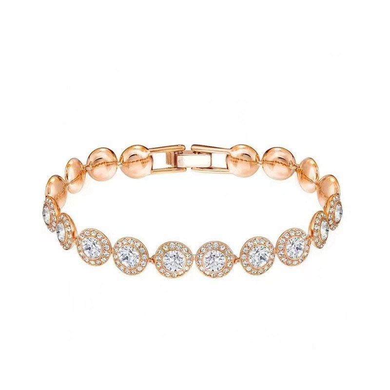 Dia necklace for woman angelic bracelet designer AAA beads moissanite pendant jewelry plated gold bracelets necklaces zl212