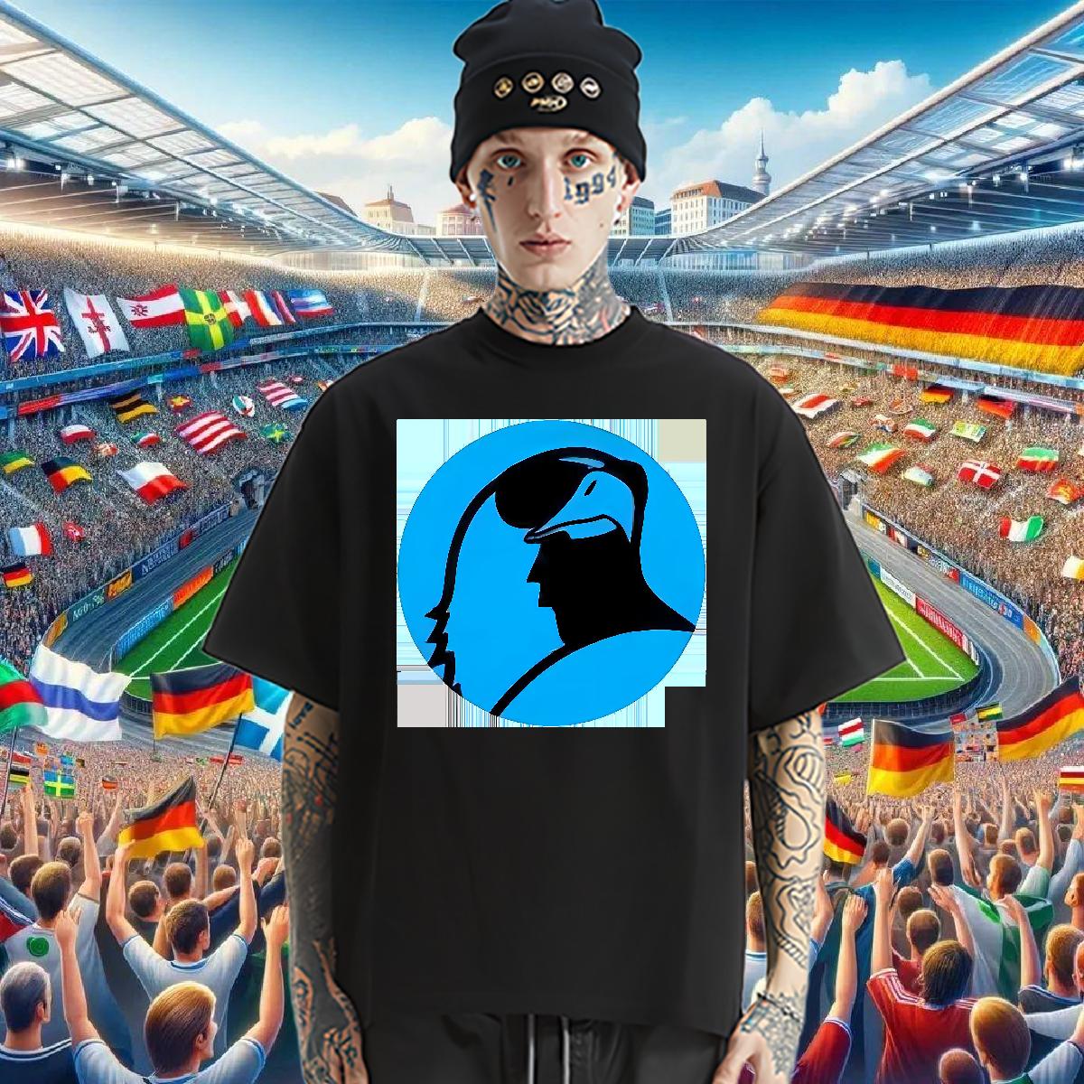 Classic Tshirt for Man Woman Round Neck Short Sleeve Daily Outfit Men T Shirts Cartoon Printing S-3XL Wholesale Tops Tees