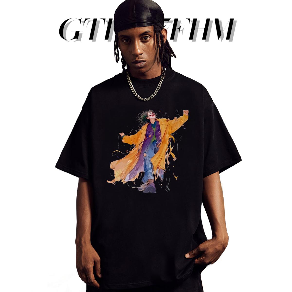 Wholesale T-Shirts for Men Outdoor Short Sleeve Cotton O-Neck Mens Tshirts Brand Floral Print Tops Tees