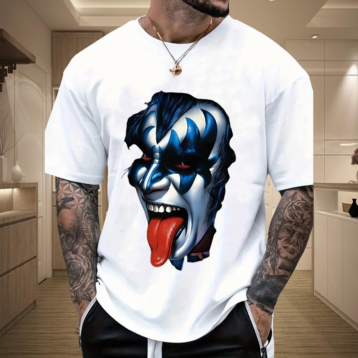 Popular Men Tops Tees O-Neck Short Sleeve Cotton Summer Casual T shirt Custom Anime New Designer Top Tees