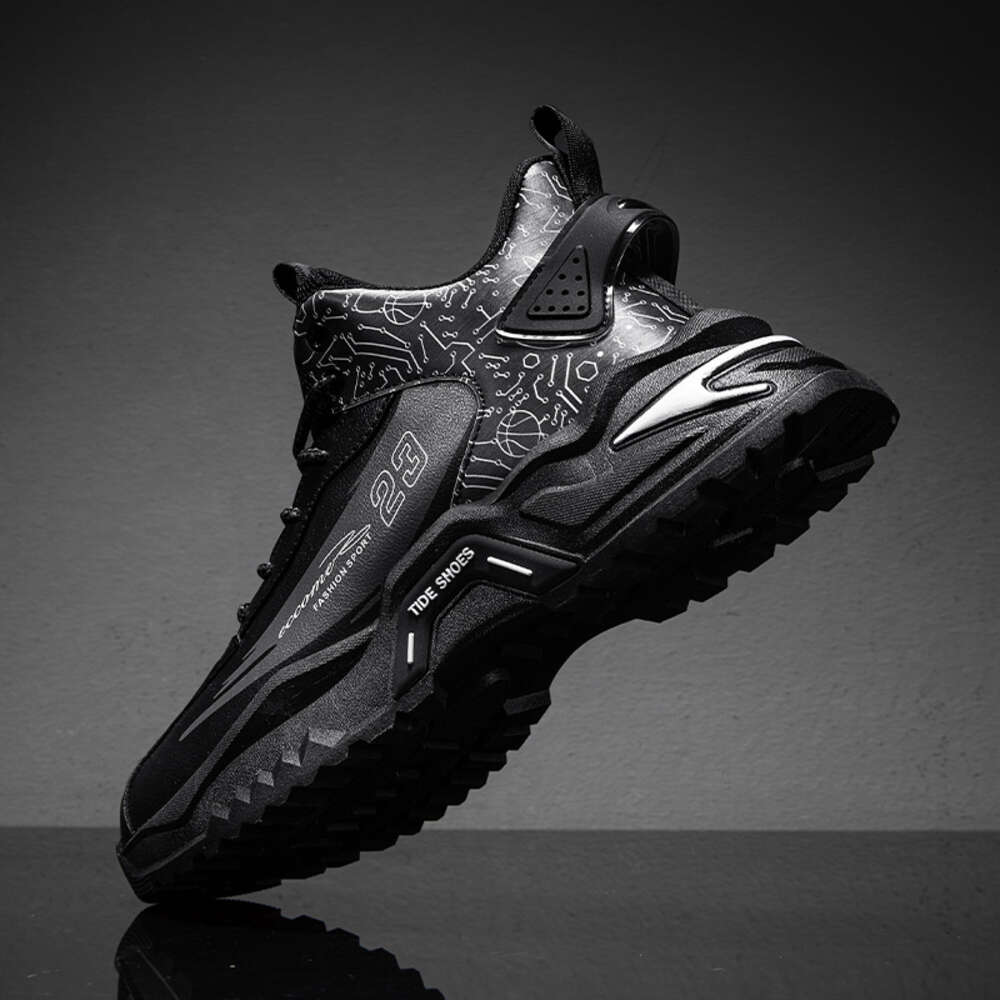 New design walking custom youth trend shock absorbing sneakers waterproof non-slip running shoes for men