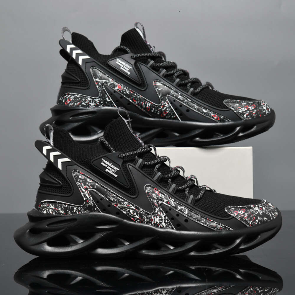 New fashion men's walking new shees non-slip sports hot selling outdoor basketball shoes