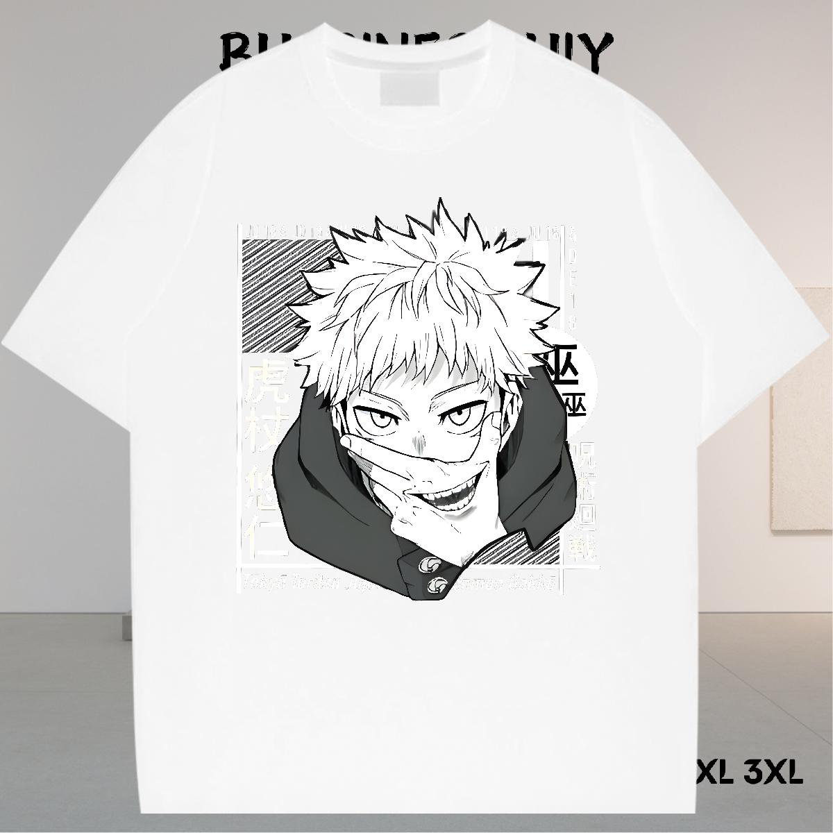 Fashion Design T Shirts Men Custom Anime Spring Summer Mens Tshirts Round Neck Short Sleeve Loose