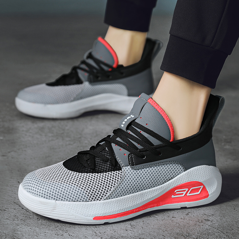 Personalized Mixed Color Basketball Shoes For Men And Women Sneakers Cushioning Sports Shoes High-Top Footwear For Basket