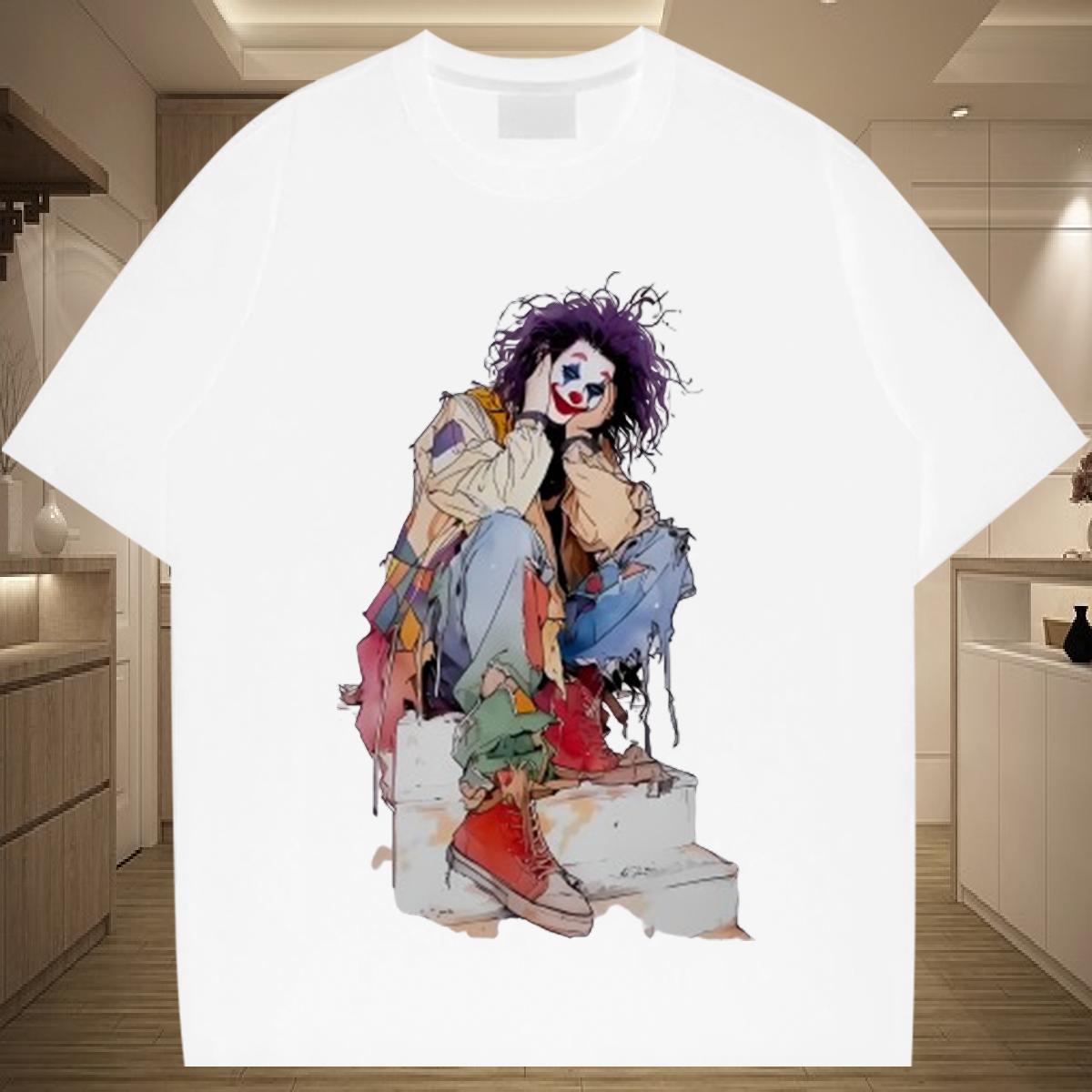 Cool T-Shirts Street wear Hip Hop Cotton Breathable Men Tops Tees Designer Fashion Black White Tshirts