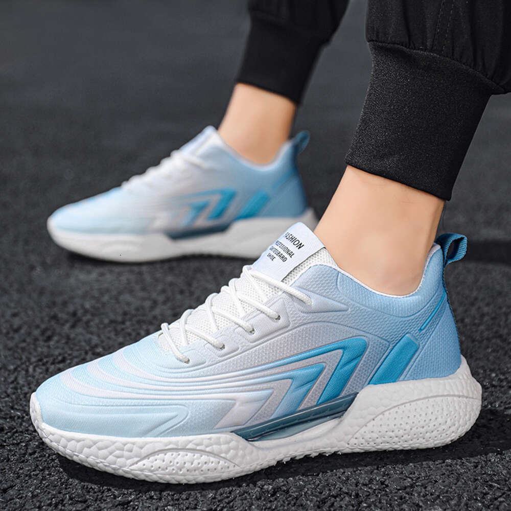 High quality Outdoor Fashion Sneakers Mesh Breathable lightweight Sports Couple Men Casual Running Shoes