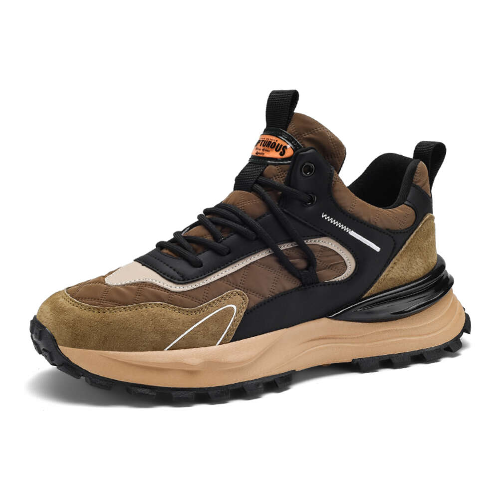 Four Seasons men's Fashion non-slip sneakers comfortable platform casual shoes