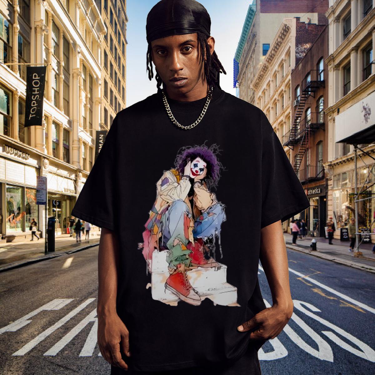 2024 Summer Mens T Shirts Custom Print Oversized Mens Tshirts Street Wear Breathable Crew Neck Cool Design Top Tees