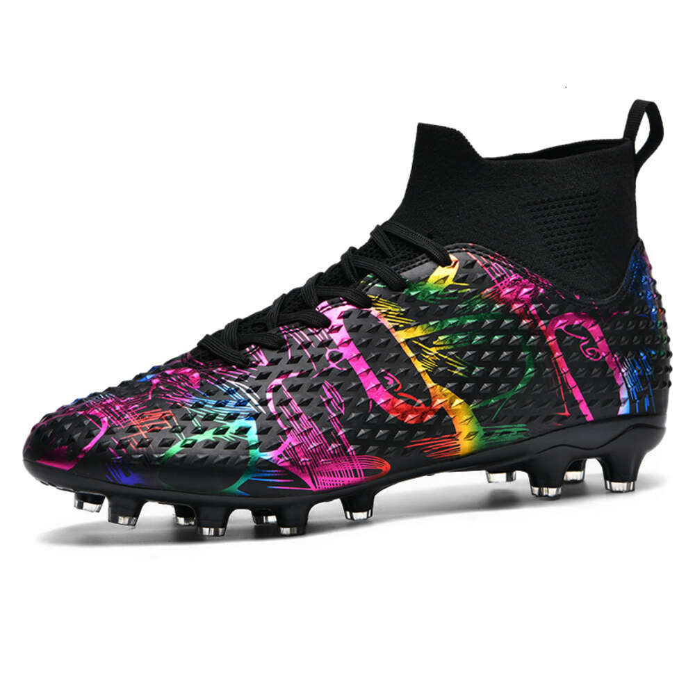 New long spike Fashionable low top football grass training shoes