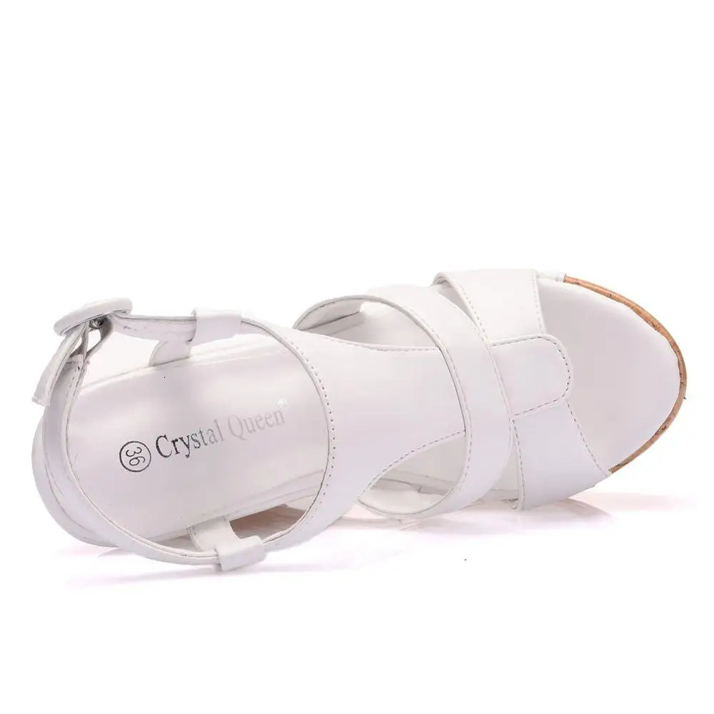 Crystal Queen Bohemia Style Womens Sandals Hemp Rope High Heel Fish Mouth On Peep Toe Platform Wedges 240611