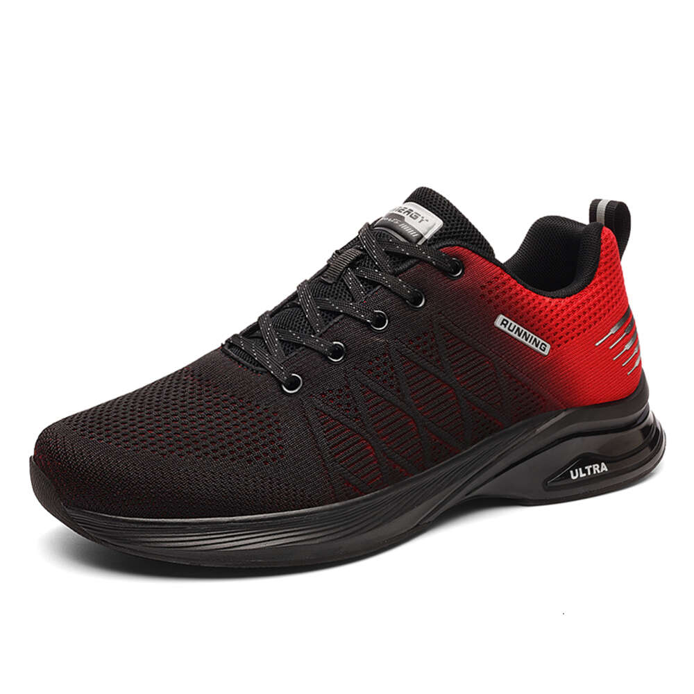 New design daily life walking style Custom breathable fiess running shoes Light cushioned sneakers for men