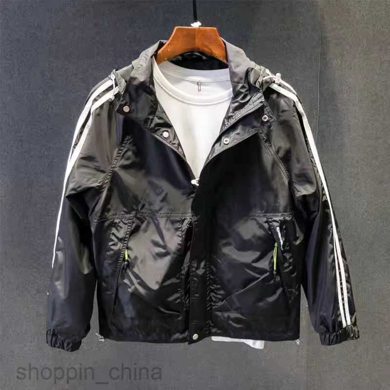 Men's Jackets Coats New men minimalist jackets for spring and autumn casual outerwear short trendy jackets slim fit hooded tops trendy