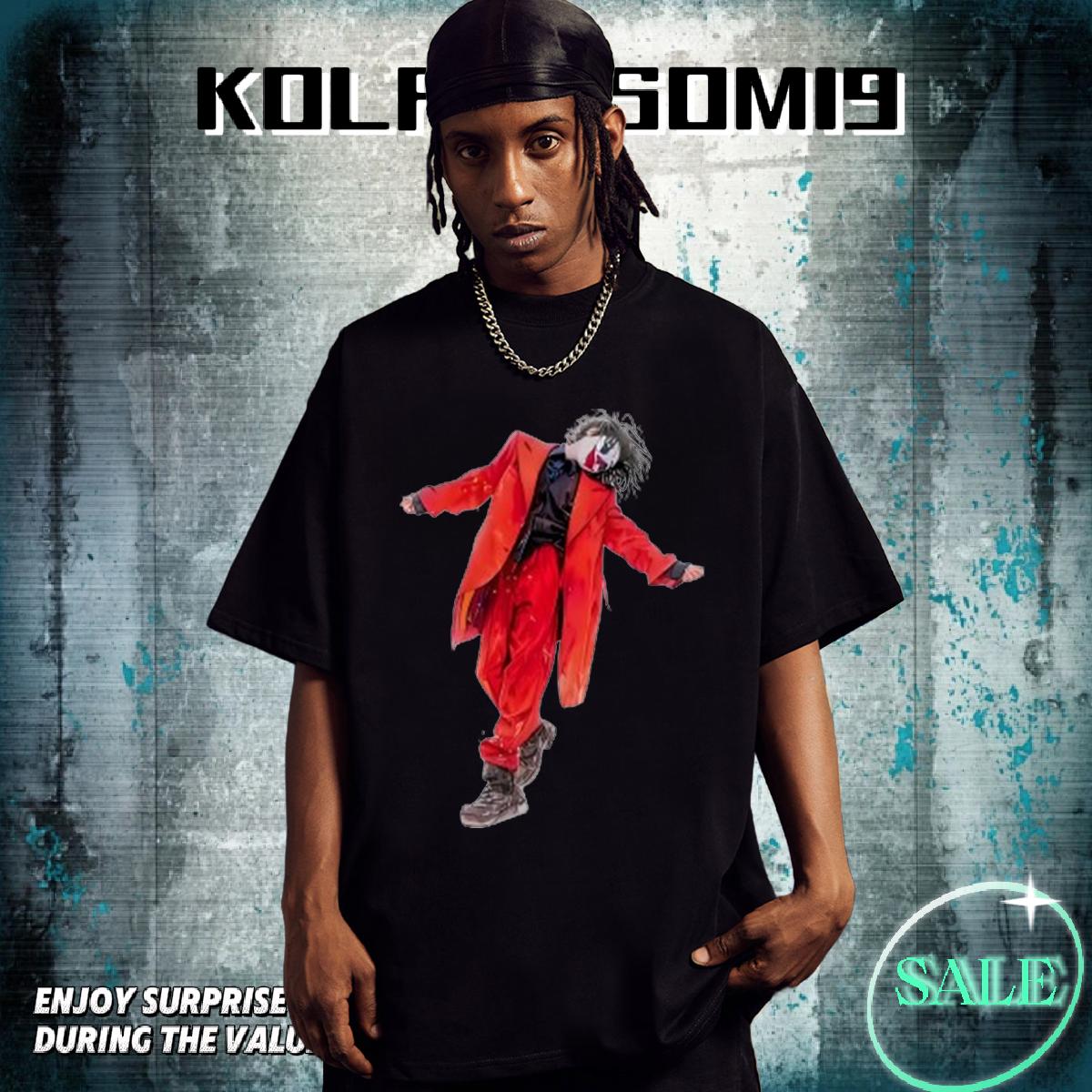 Classic Man T Shirts Anime Printing Street Short sleeve Cotton Soft Men Tops Tees 2024 DIY Customized Tee Shirt