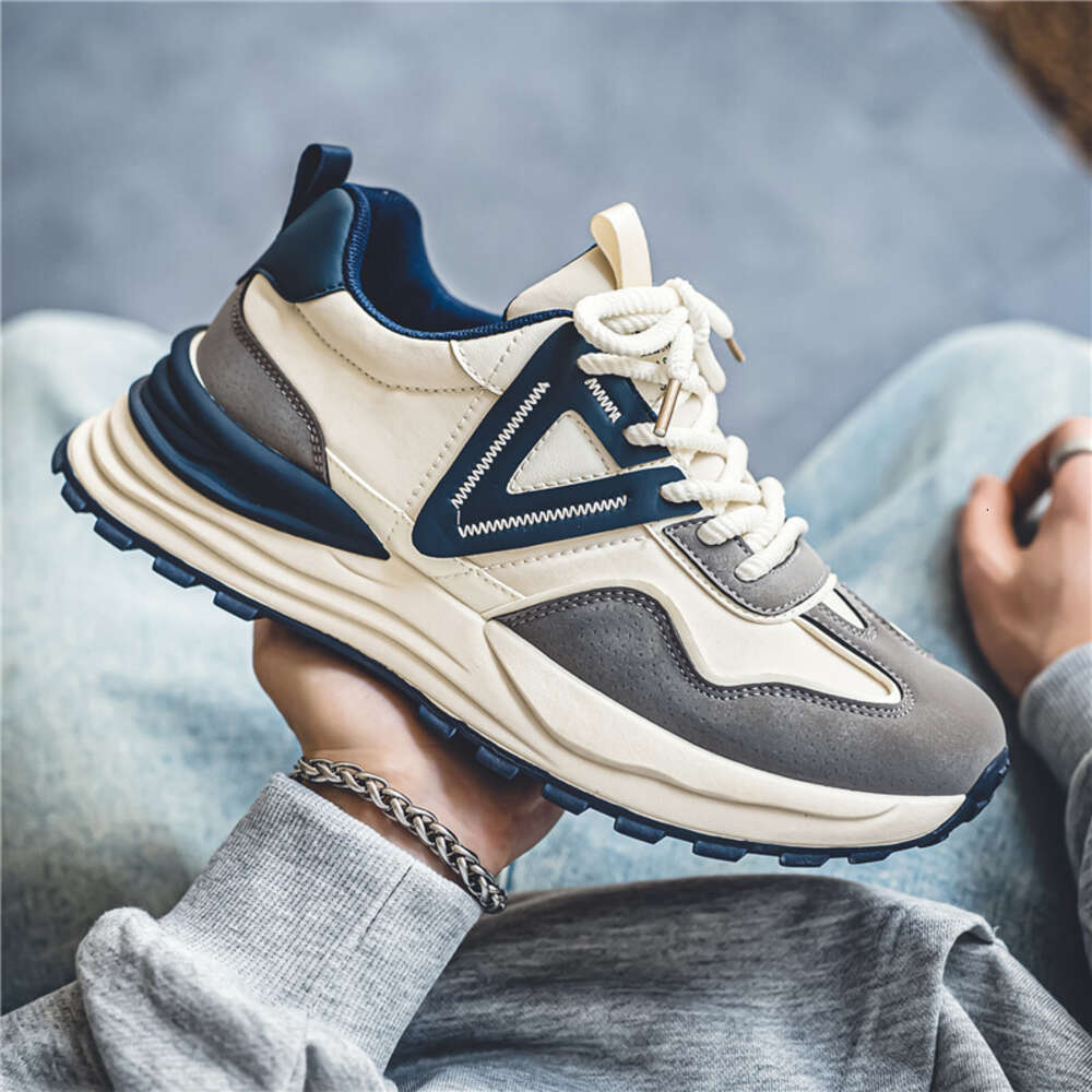 Four seasons fashion men's new thick sole fashionable comfortable wear-resistant outdoor sports casual shoes