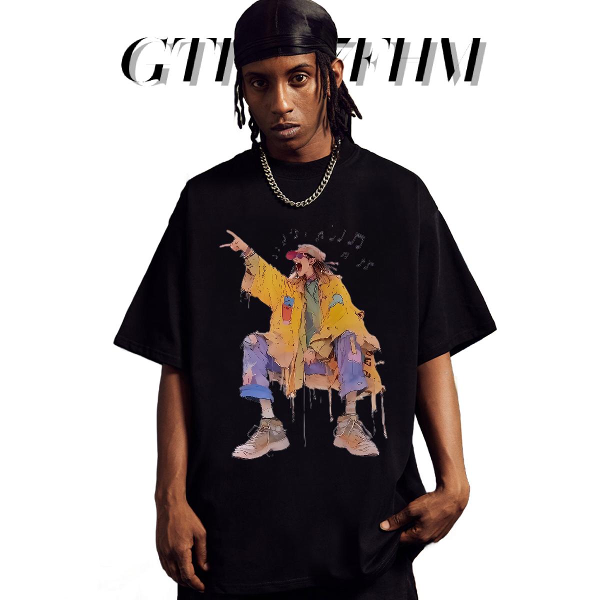 High Quality T Shirt For Man Casual Beach Breathable Short Sleeve Men Tees Stylist Plus Size Cartoon Top Tees