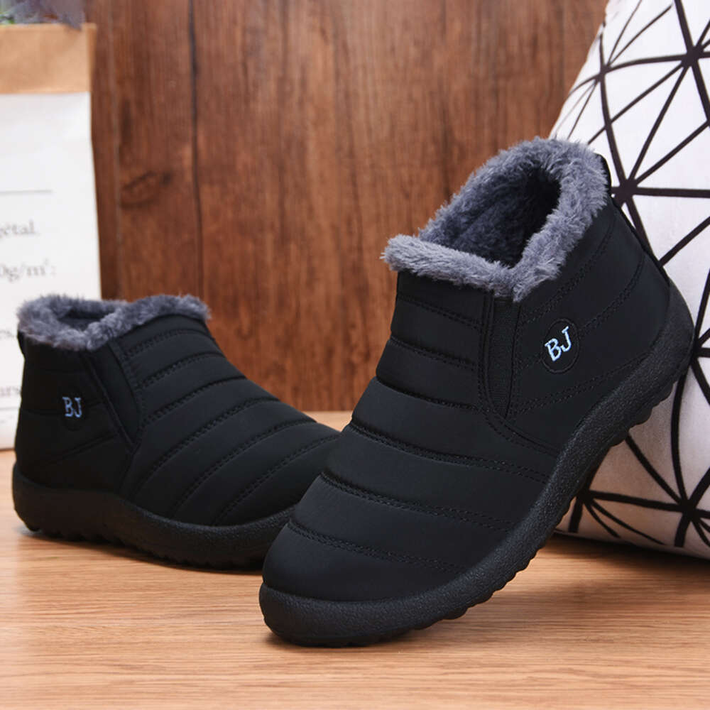 Classic design couple winter sneakers Warm outdoor unisex snow boots