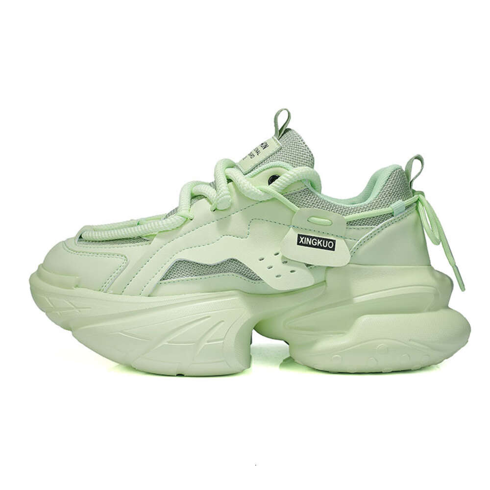 High quality comfortable casual Custom men's Chunky thick soled spaceship shoes for teenagers