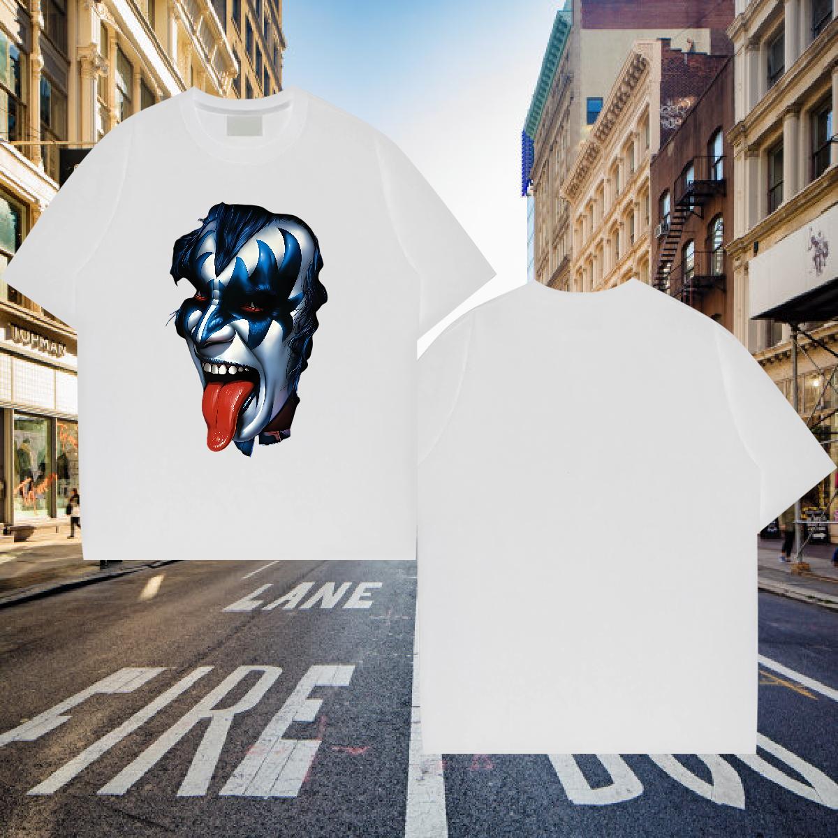 Brand T Shirts Men Outdoor Cotton O Neck Short Sleeves Couples T Shirts Fashion Casual Anime Print Tops Shirt