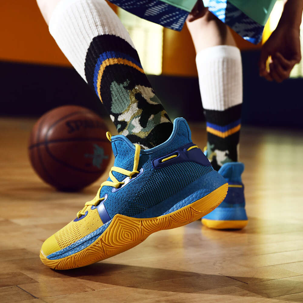 New Fashion Sneakers Breathable Soft Anti-slip Zapatos De Baloncesto Basketball Shoes