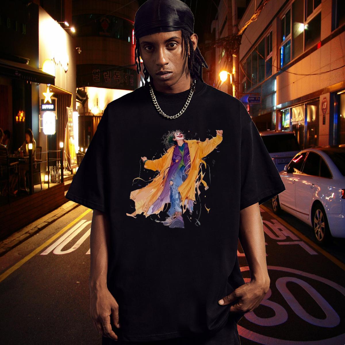 Stylist T Shirts Men Oversized S-3XL Men Clothes T-Shirt High Street Hip Hop O-Neck Short Sleeve Cotton Wholesale Tshirts