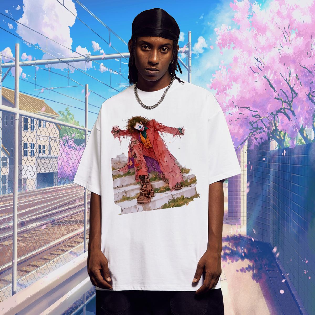 Classic Casual Men T Shirts Black White Tshirts Street Casual Breathable Crew Neck Cotton Comfortable Clothes