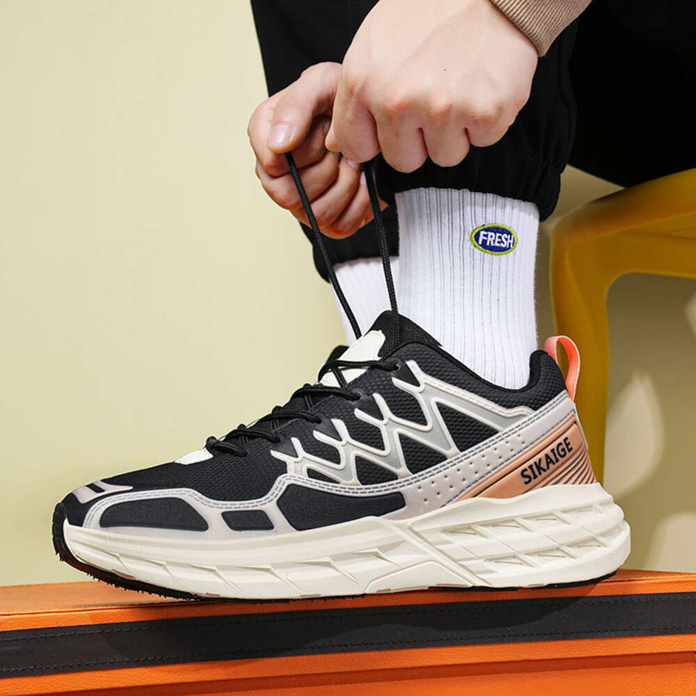 Made in China high quality casual four seasons fashion men's walking new shees network surface sports shoes