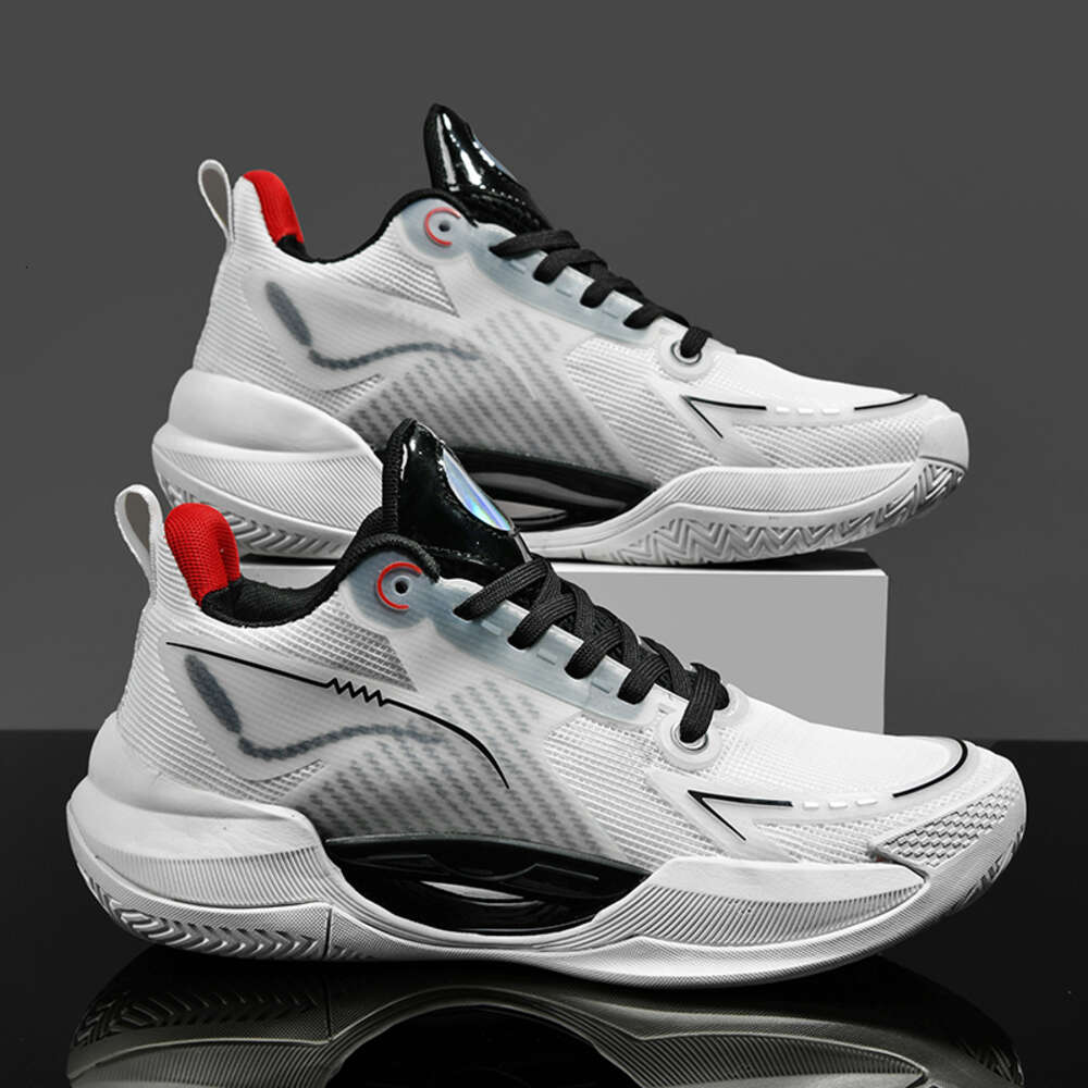 Hot Sales Wholesale Fashion Non-slip Comfort New Design Sports Running Men Basketball Shoes