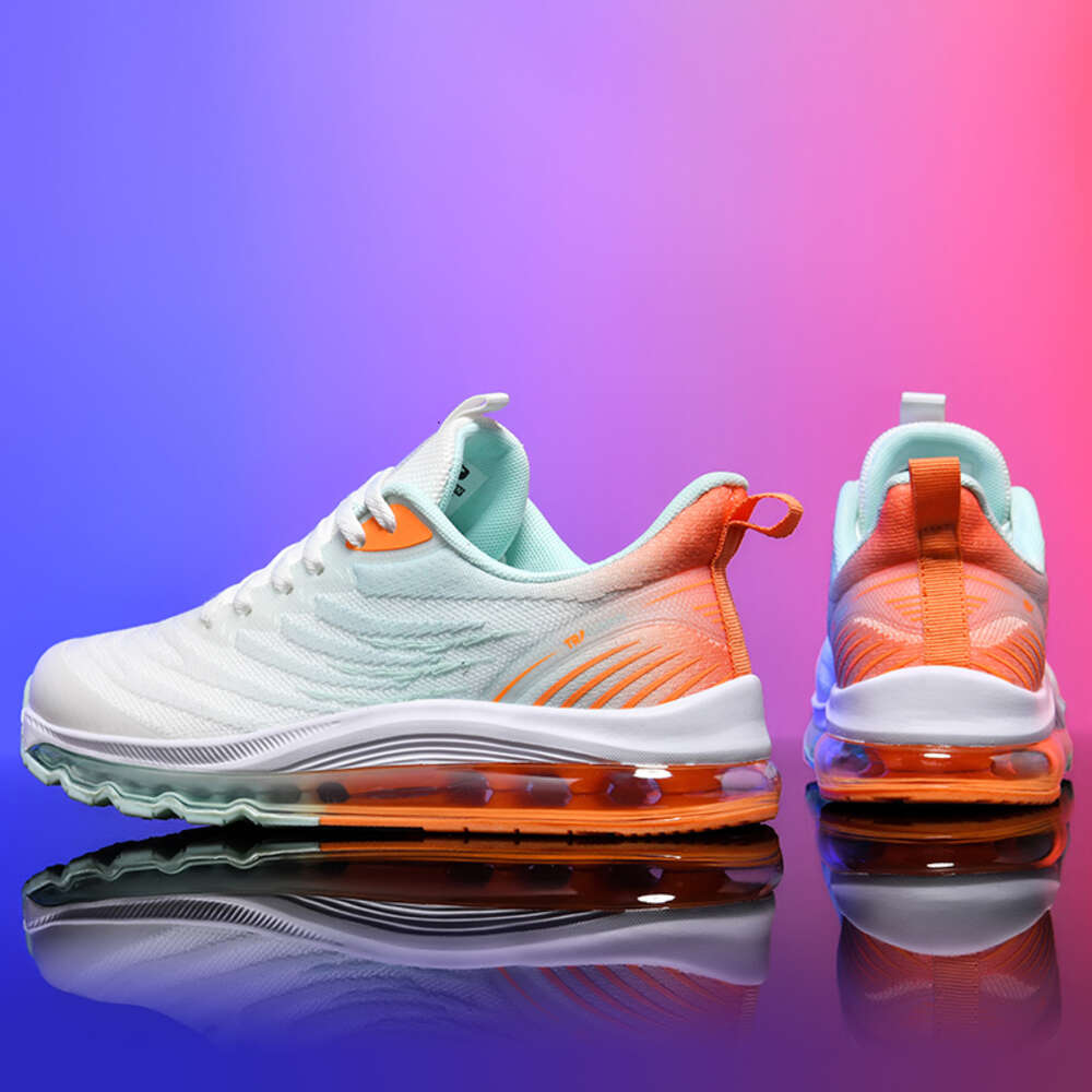 Lightweight Outdoor High quality Size: 39-49 Breathable Fashion Sneakers Air cushion Men's Running Jogging Shoes