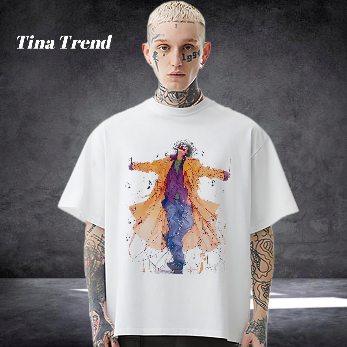 Designer Fashion Mens T Shirts Custom Print Plus Size Hip Hop Mens Tshirts Breathable Short Sleeve High Quality