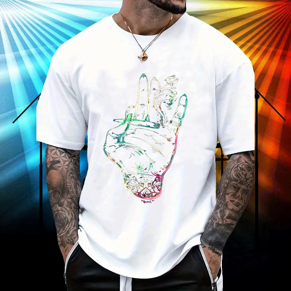 High Quality Tshirts Cotton Breathable Hip Hop Street Mens T Shirts Oversized Wholesale Tees Shirts