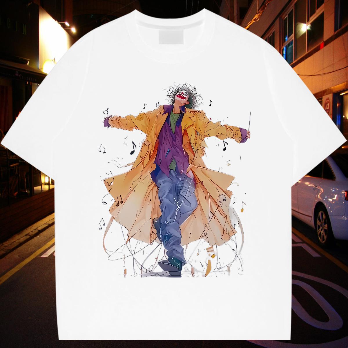 2024 Designer T Shirts Men Short Sleeve Cotton O-Neck Outdoor Men Tees Anime Print Unisex Polos