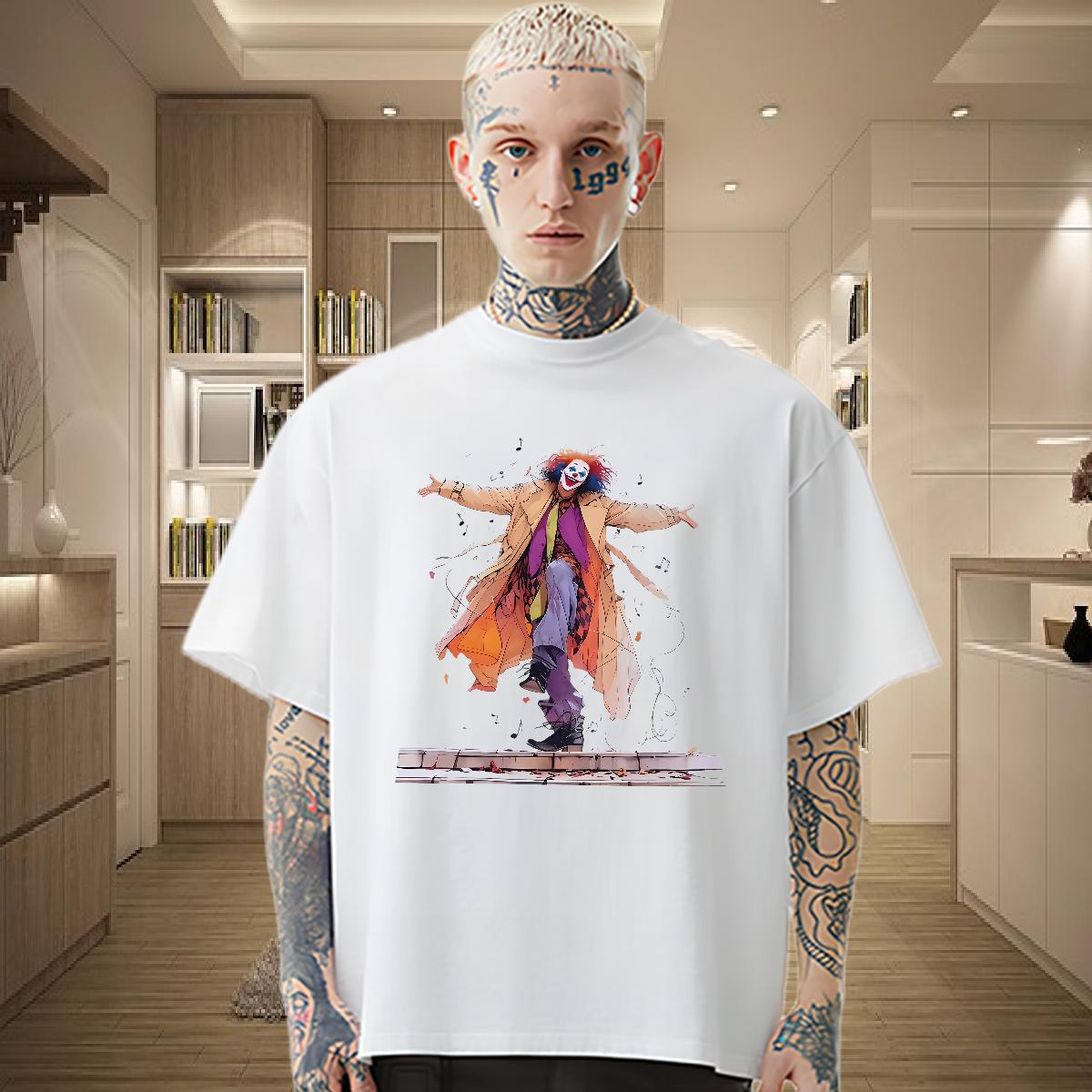 Fashion New Men T Shirts Custom Printing Street wear Hip Hop Men Tops Tees Cotton O Neck Short Sleeves Popular