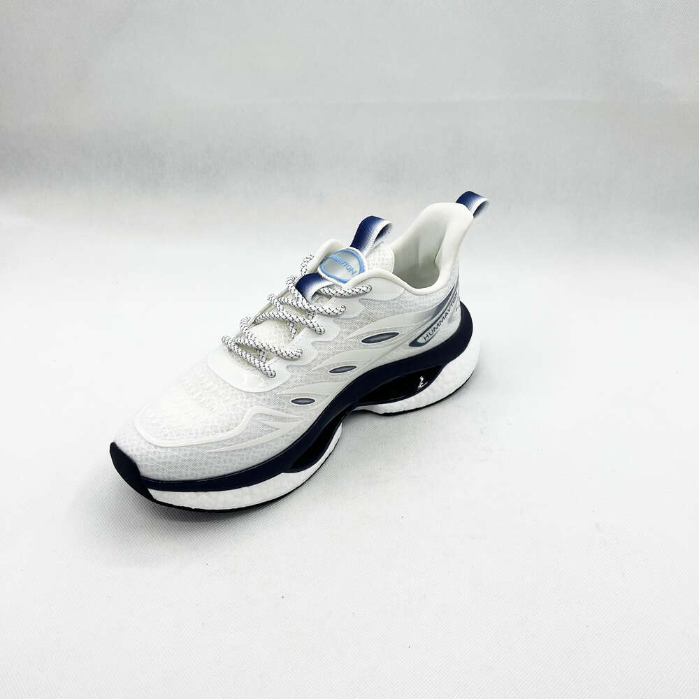 Factory selling comfortable sports custom casual outdoor non-slip running shoes for men white