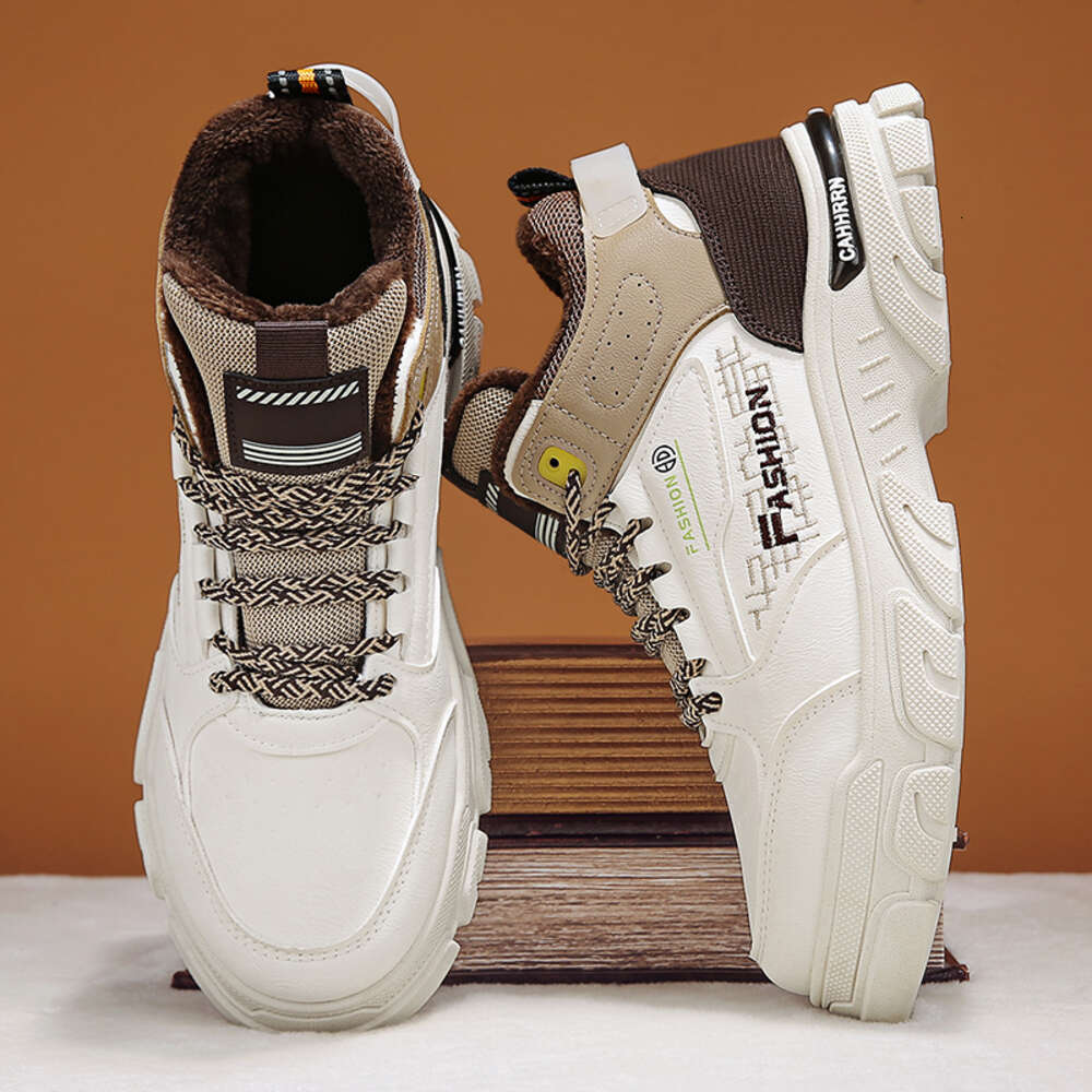 Winter plus veet high top Martin Four seasons comfortable sneakers fashion men's casual cotton shoes