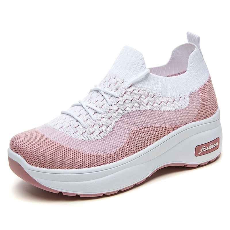 Ddmysports S Fashion Ddmysports Platform Single Casual Breathable Eight Raising Slip On Mom Outdoor Shoes Ingle Lip Hoes OUTDOOR