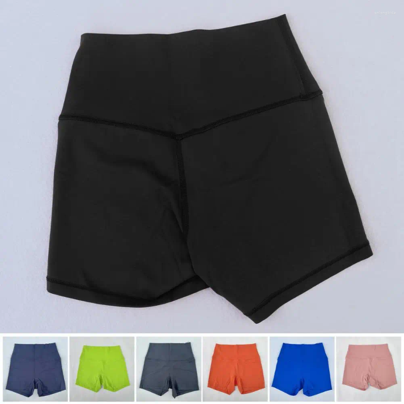 Women's Shorts Personalized Design High Waist Yoga Slim Fit Tummy Control Quick Dry For Jogging Running Sports Lady
