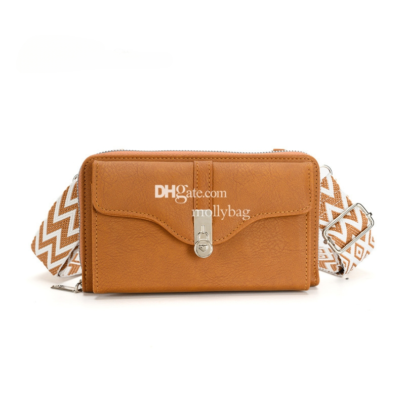Designer Women's High Quality Hot Selling Autumn/Winter Retro Versatile One Shoulder Crossbody Bag Broadband Phone Bag Convenient Large Capacity 
