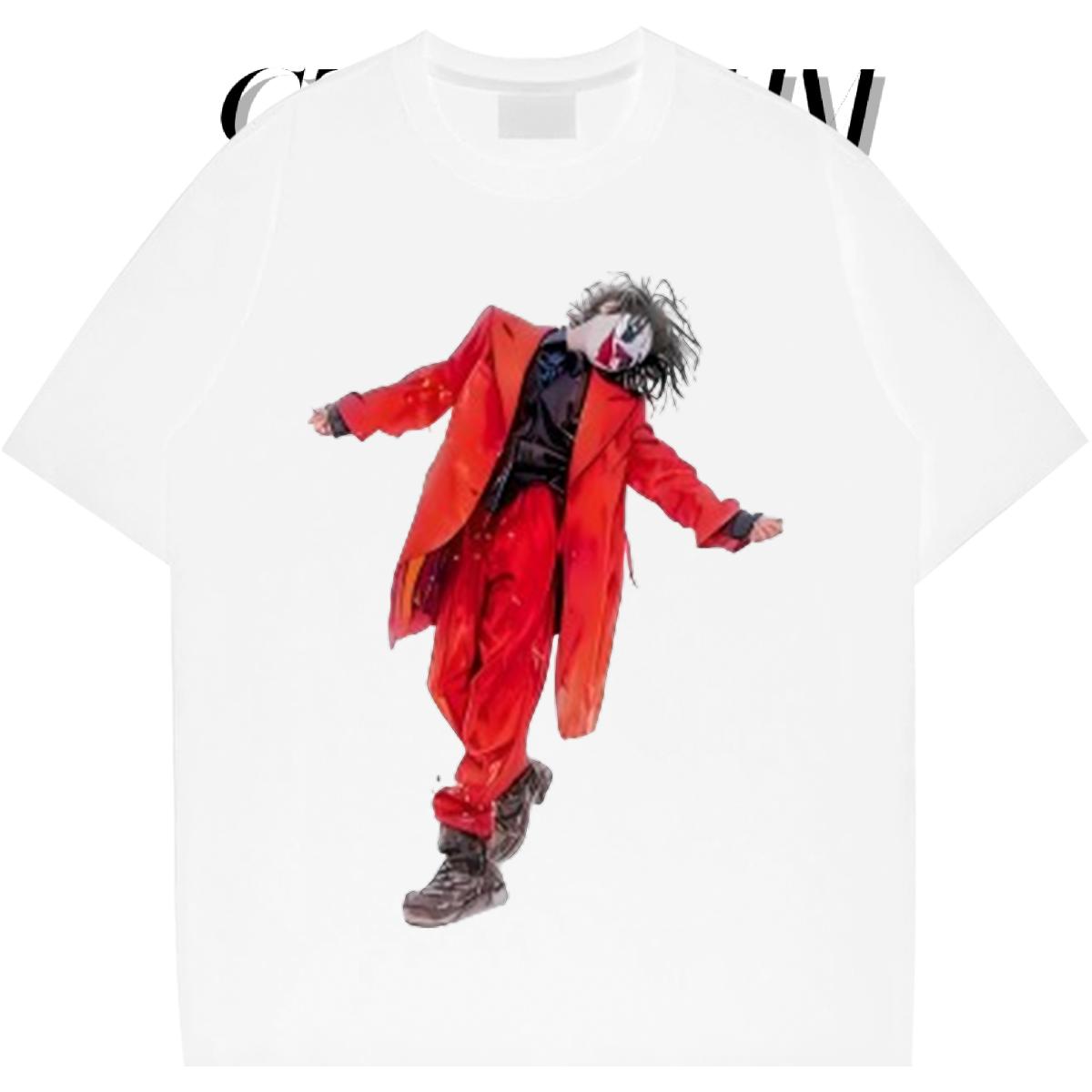 Loose Fit T-Shirts Spring Summer Short sleeve Cotton Soft Tshirt for Man Woman Customized Cartoon Printing S-3XL Tees Shirts