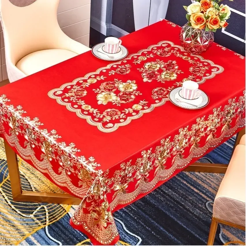 Mantel Redondo De Mesa Toalha De Mesa Manteles De Mesa Rectangular Kitchen Decor C5RX01