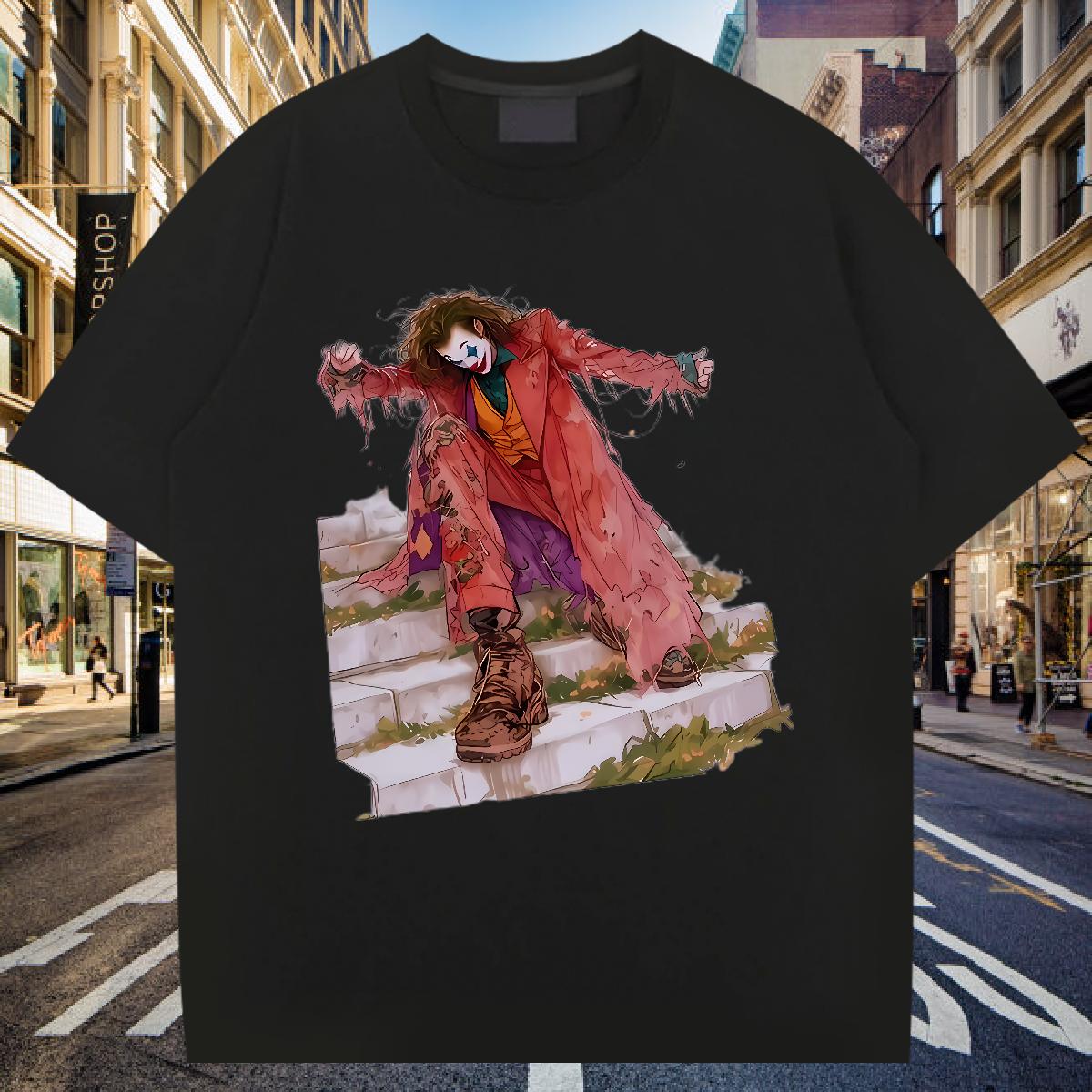 Designer Fashion T-Shirts Custom Cartoon Couples T Shirts Spring Summer Short sleeve Cotton Soft Cool Wear