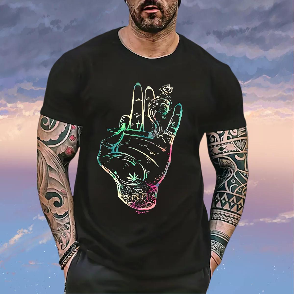 2024 Summer Mens T Shirts White Plus Size Hip Hop Street Men Tees Round Neck Short Sleeve Soft