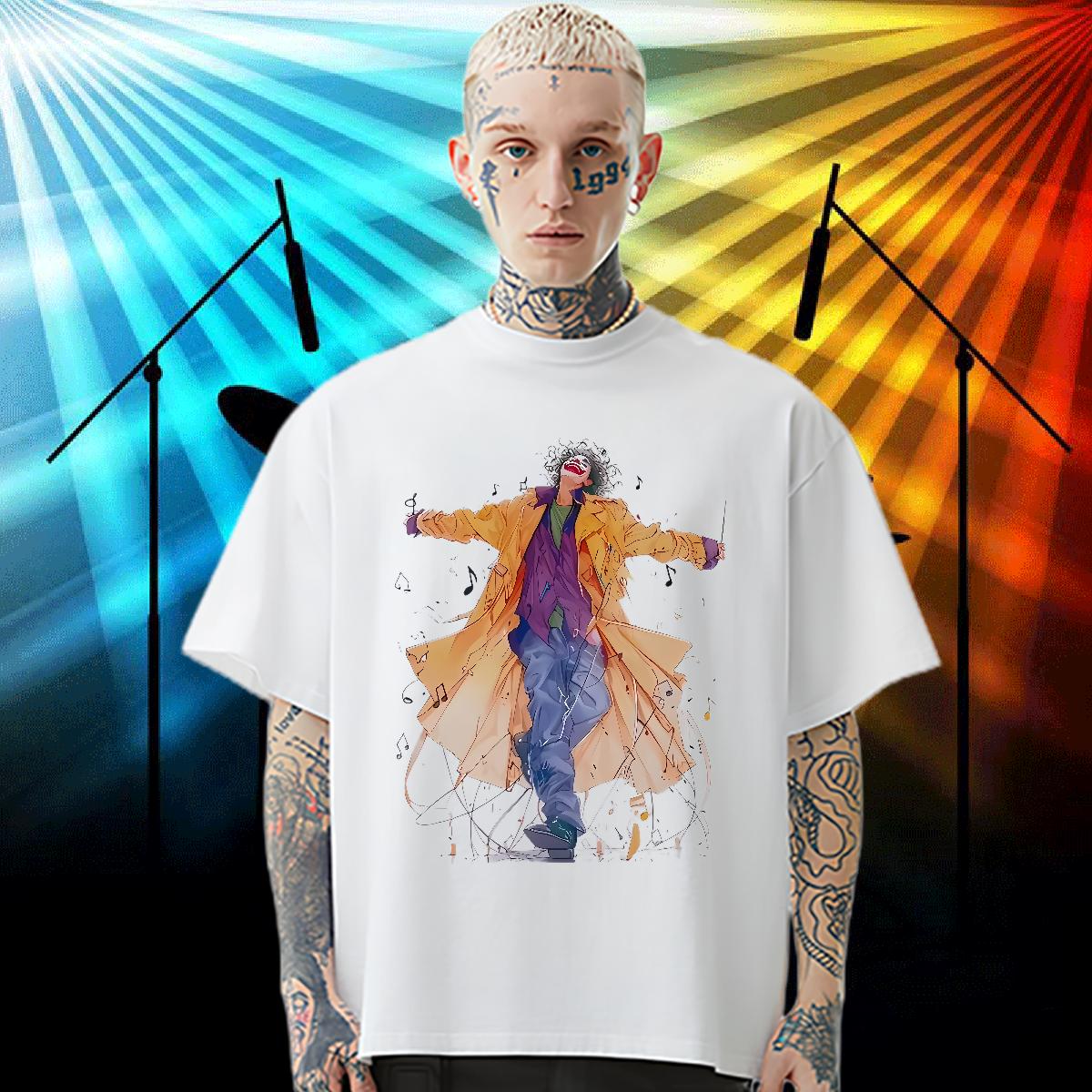 Wholesale T-Shirts for Men DIY Printed Sports Casual Tshirts Breathable Crew Neck Cotton Comfortable