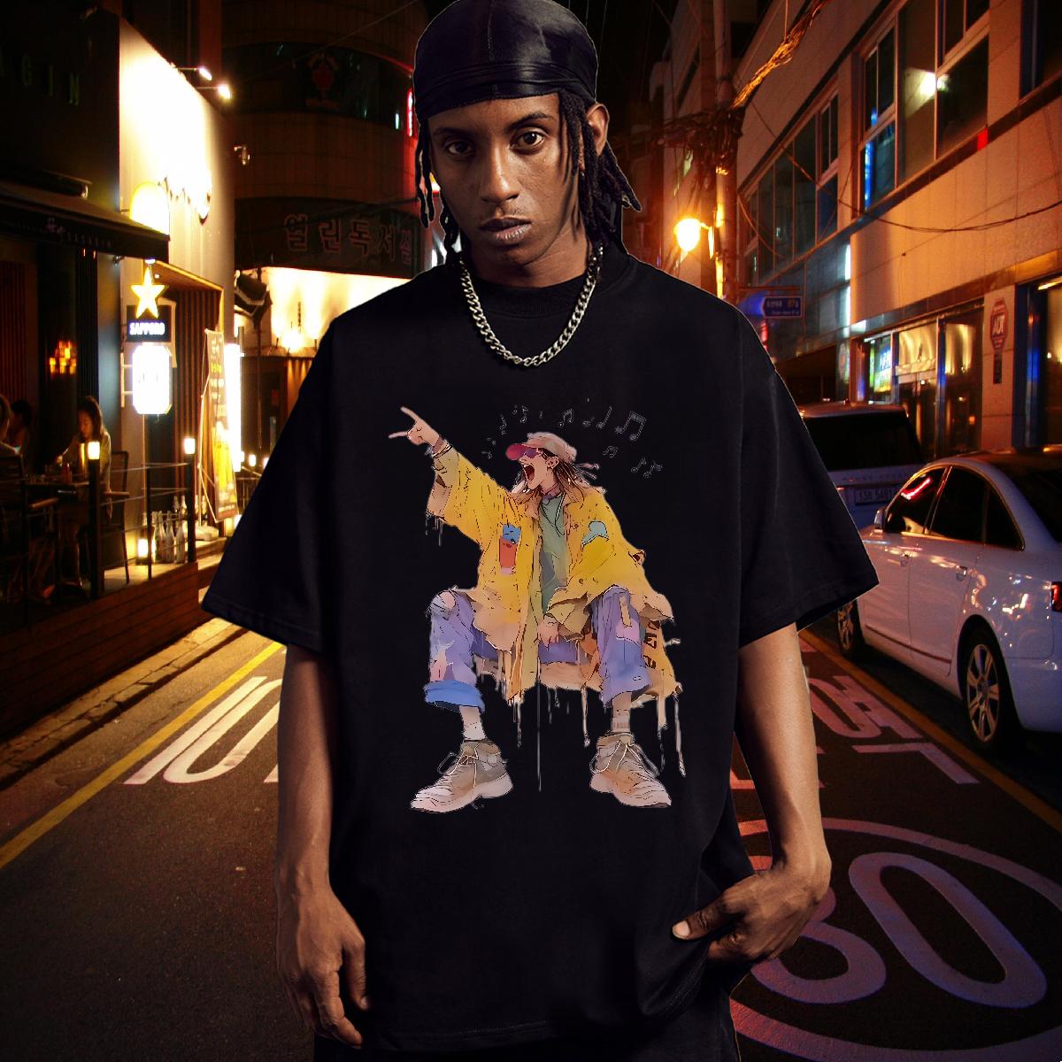 Wholesale T shirt Custom Print Plus Size Tshirts Daily Wear Crew Neck Cotton Unisex Top Tees