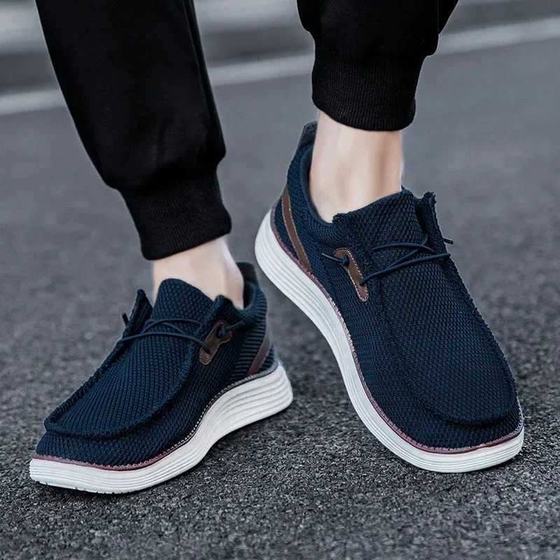 Dayuan Fashion Mens Work Shoes Breathable Sulfide Shoes Mens Leisure Sports Shoes Outdoor Tennis Walking Shoes 240611