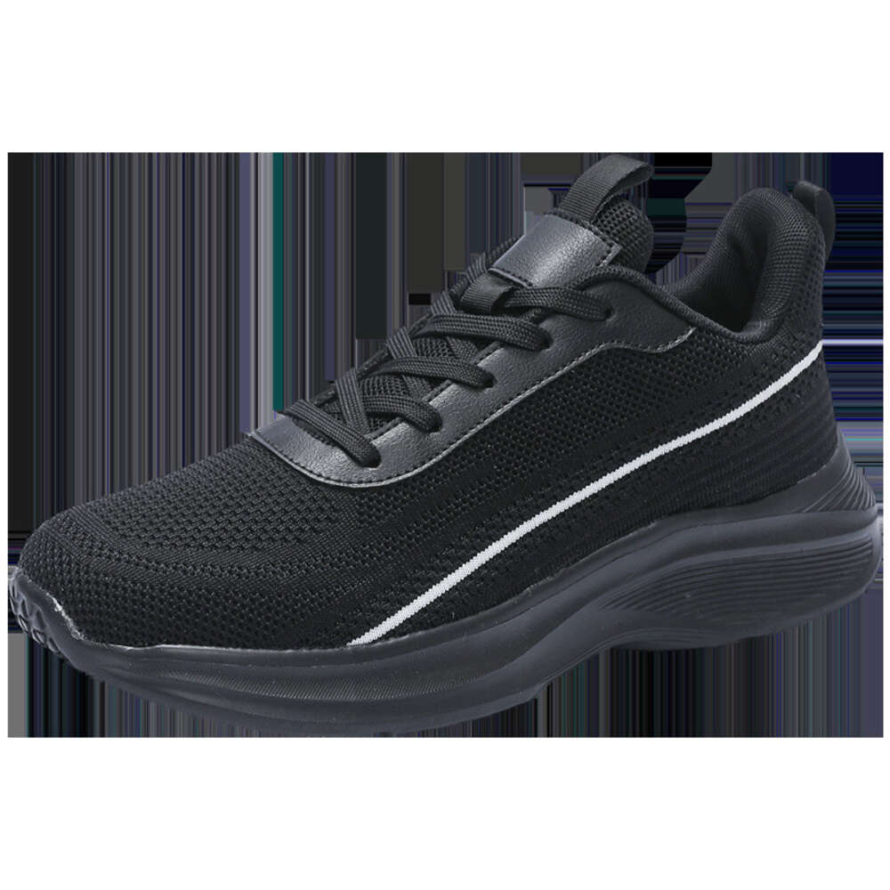 New Fashion Casual Sports Sneakers Breathable Lightweight High Elastic Big Size Running Shoes for Men