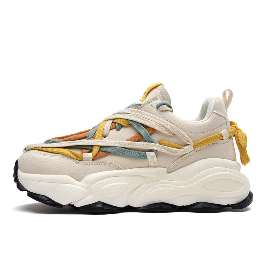 New fashion men's women's sports 2023 platform casual all match non-slip men and women daddy shoes