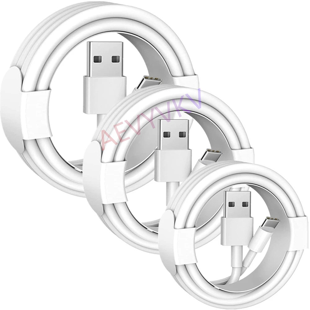 1M 3FT White Type c USB C / Micro USb Data Charger Cable For Samsung S10 S20 S23 S24 Xiaomi Huawei Android phone Best Customer Order Easy Link