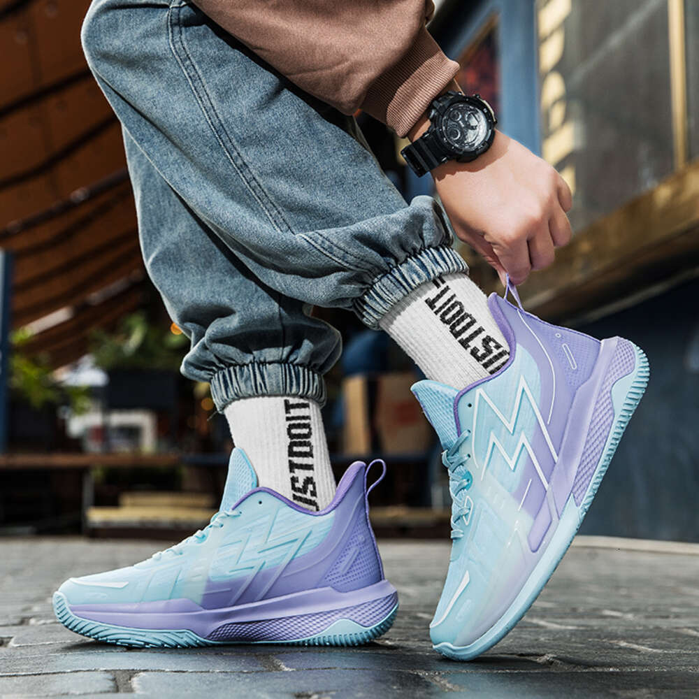 fashion breathable sneakers non-slip walking autumn winter lace-up men's and women's casual shoes