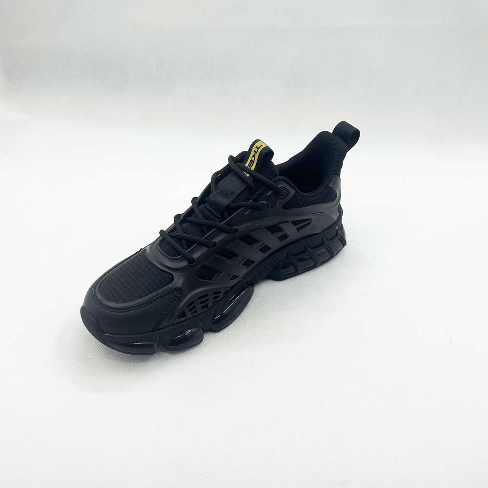 New designecomfortable for Men Custom OEM Trend Running Shoes Casual mesh sneakers Black shoes